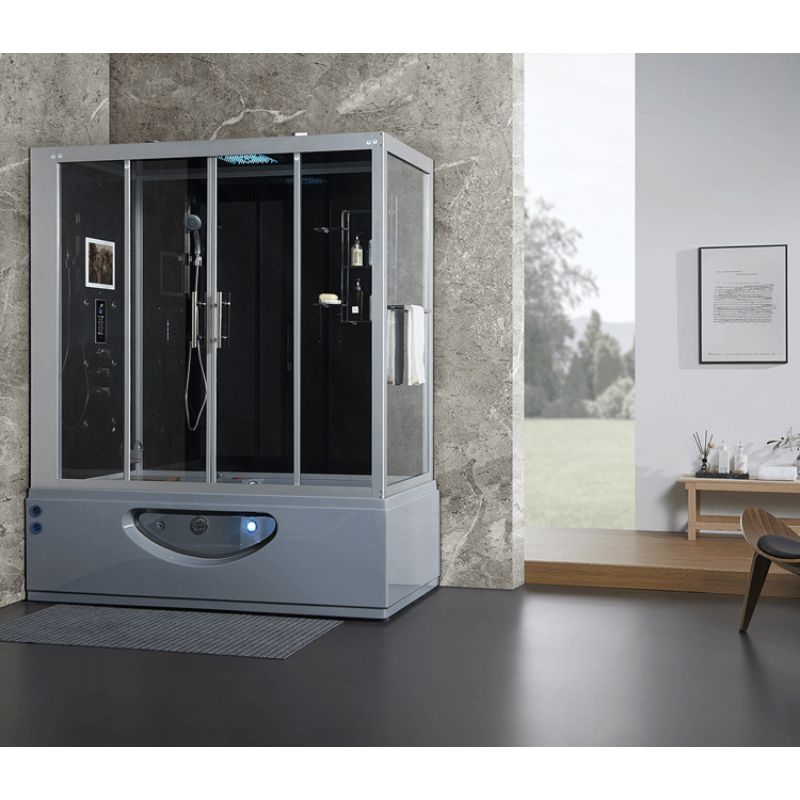 Maya Bath Platinum Catania Steam Shower - grey