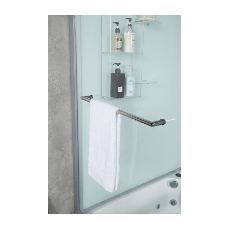 Maya Bath Platinum Catania Steam Shower - towel bar