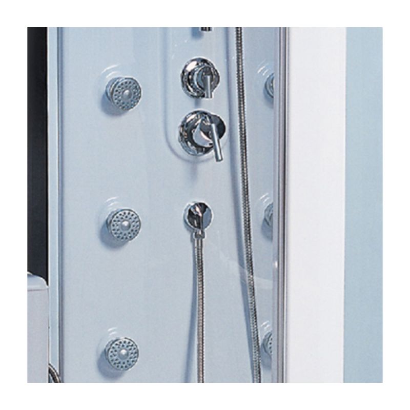 Maya Bath Platinum Siena Steam Shower & Tub Combo 4 kW - shower controls