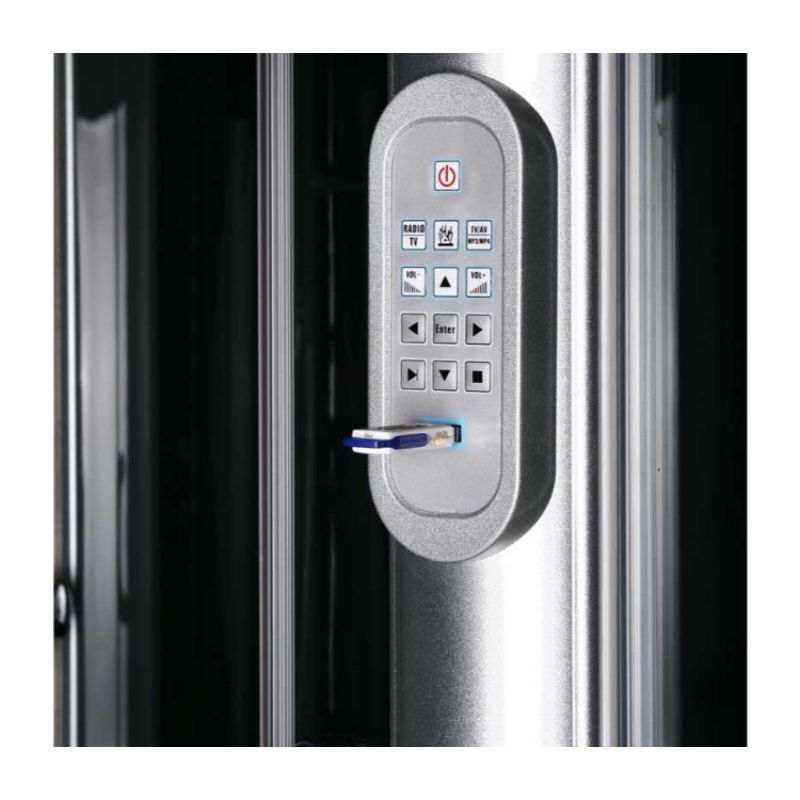 Maya Bath Platinum Siena Steam Shower & Tub Combo 4 kW - keypad