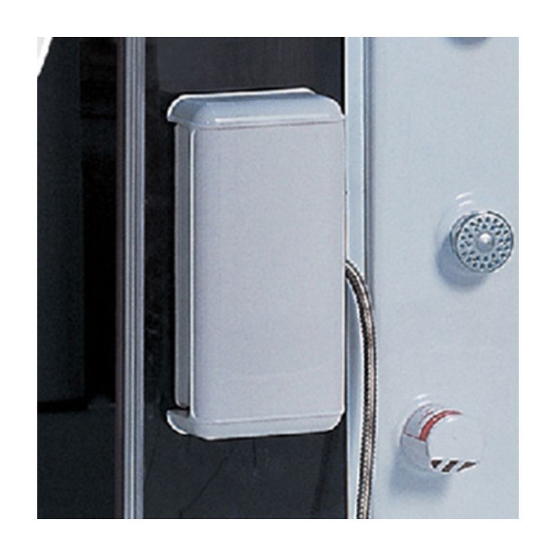 Maya Bath Platinum Siena Steam Shower & Tub Combo 4 kW - foot massager