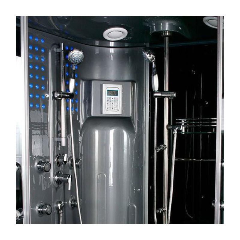 Maya Bath Platinum Siena Steam Shower & Tub Combo 4 kW