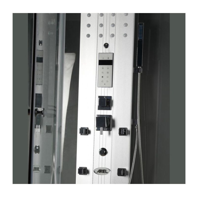 Mesa WS-300A | 47 x 35 3 kW Luxury Steam Shower with Jets, Seat & Radio - controls