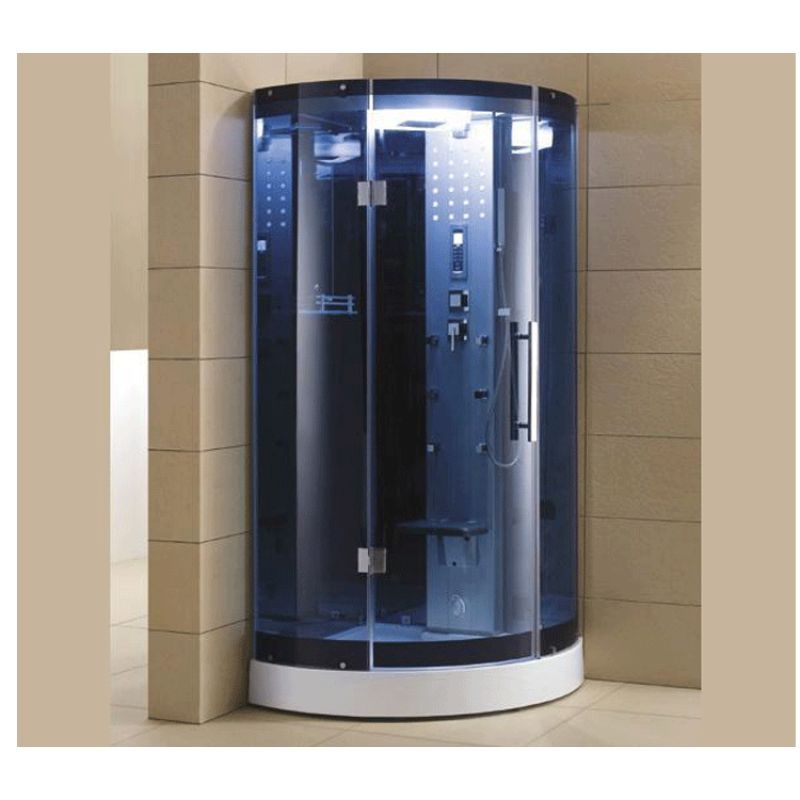Mesa-WS-302A-Steam Shower-blue glass