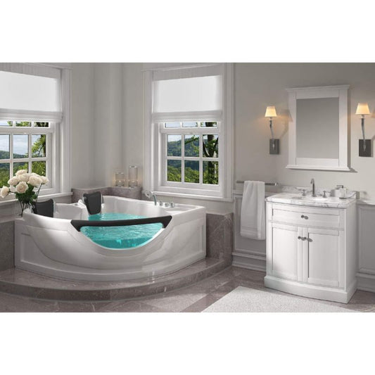 Mesa WS-150150-Corner Whirlpool Tub