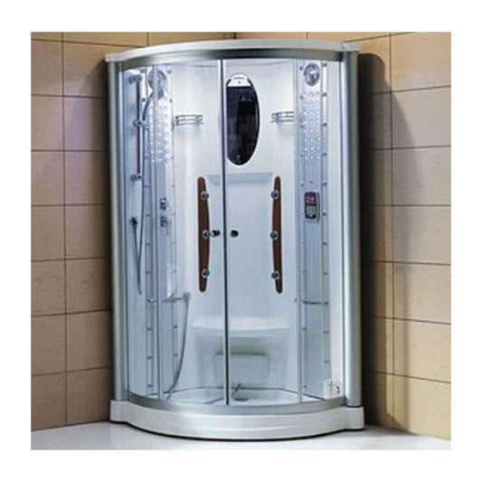 Mesa WS-801L Clear Glass Luxury Steam Shower 1