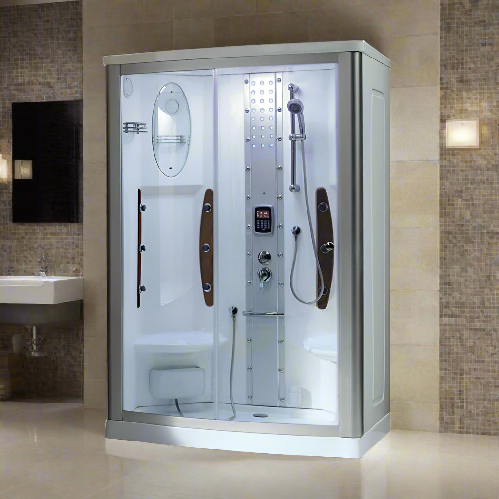 Mesa WS-803A - Luxury Steam Shower - clear