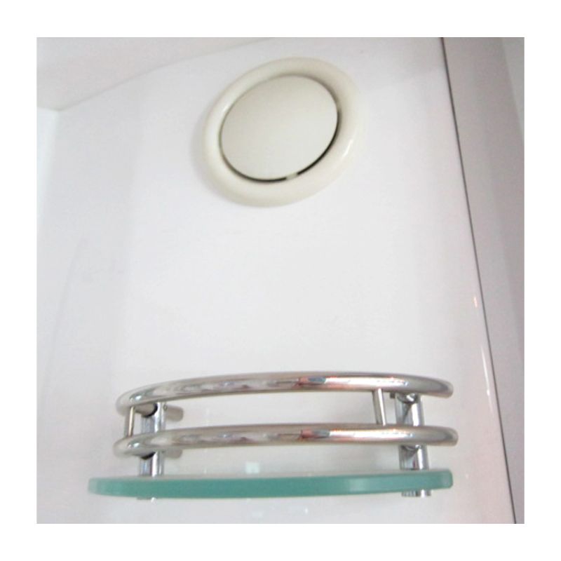 Mesa WS-803A - Luxury Steam Shower - clear with Shelf