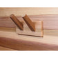 Double Robe Hook for Sauna