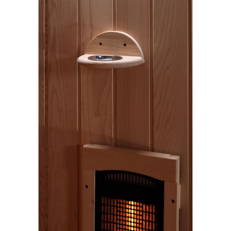 Golden Designs Reserve Edition GDI-8040-02 | 4 Person Full Spectrum Near Zero EMF Infrared Sauna with Himalayan Salt Bars
