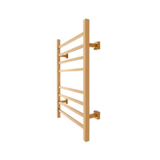 Sierra TW-SR08GS-HP Towel Warmer Gold - side angle view