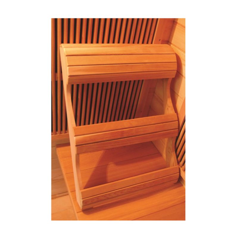 SunRay Evansport HL200K2 - 2 Person Indoor Infrared Sauna Hemlock-backrest