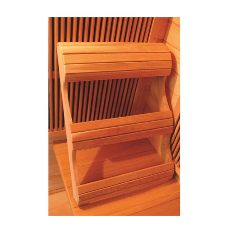 SunRay Heathrow HL200W - 2 Person Indoor Infrared Sauna Hemlock-backrest