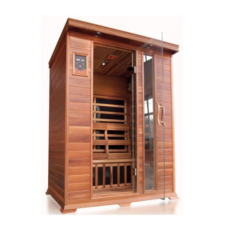 SunRay Savannah HL300K Indoor Infrared Sauna - 3 Person Canadian Red Cedar
