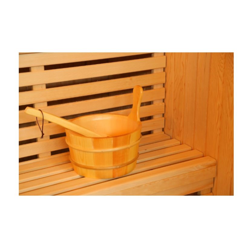 SunRay Tiburon HL400SN - 4 Person Steam Sauna-bucket