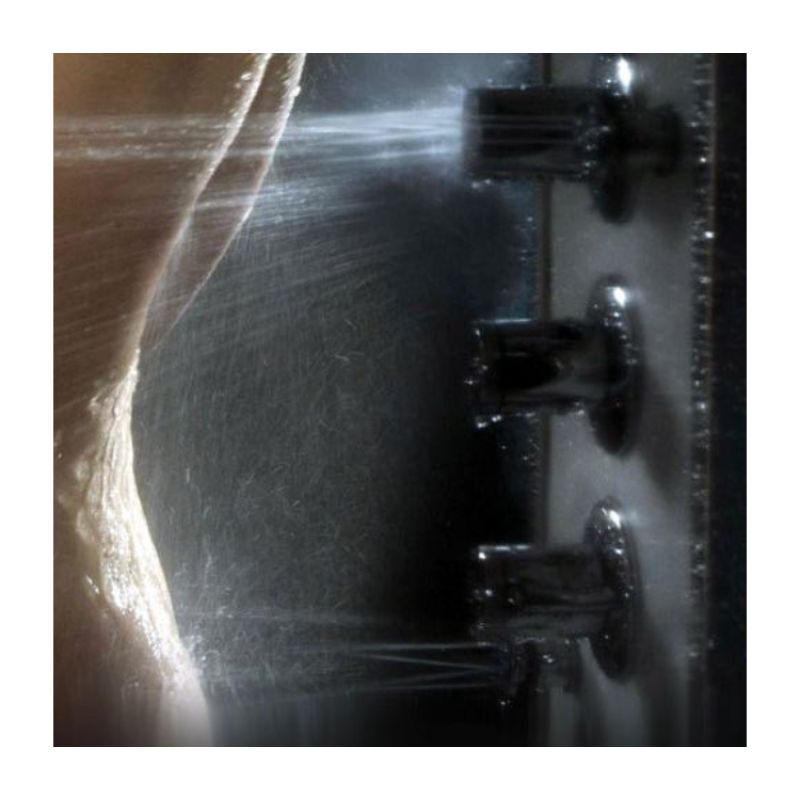Athena WS-108 - 39 x 32 - 4.5 kW Corner Steam Shower - jets activated