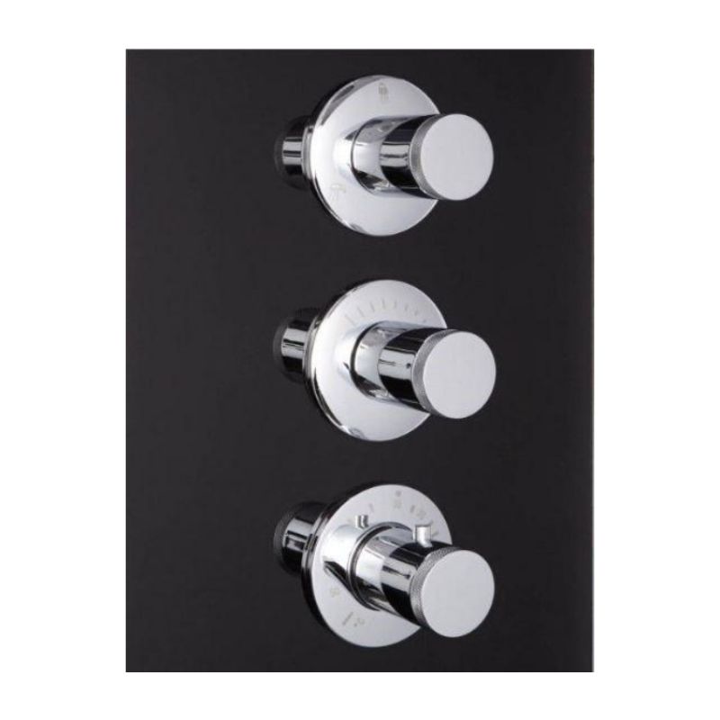 Athena WS-108 - 39 x 32 - 4.5 kW Corner Steam Shower - jets