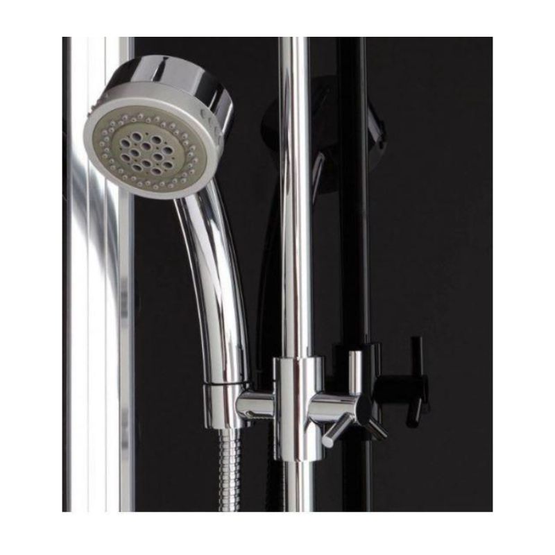 Athena WS-108 - 39 x 32 - 4.5 kW Corner Steam Shower - hand shower