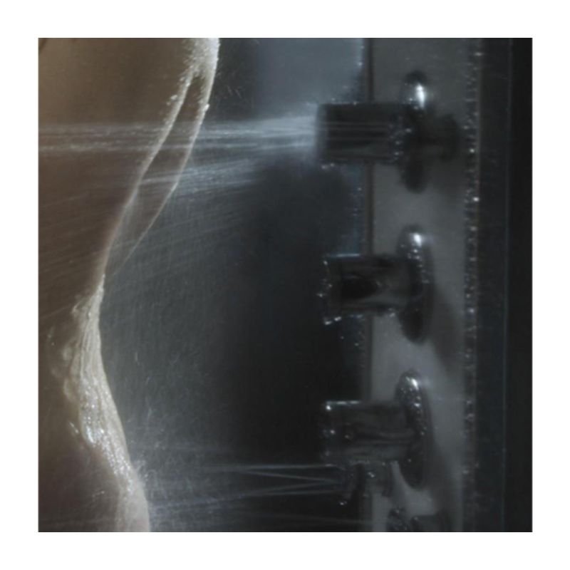 Athena WS-123 - 59 x 36 4.5 kW Luxury Steam Shower - jets activated