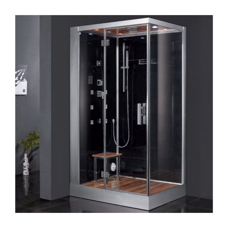 Ariel Platinum DZ959F8 - 47x 35 6 kW Steam Shower with 6 Massage Jets - full view