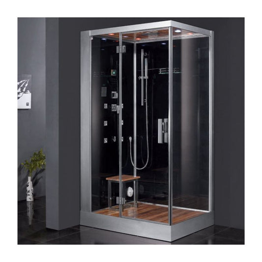 Ariel Platinum DZ959F8 - 47x 35 6 kW Steam Shower with 6 Massage Jets - full view