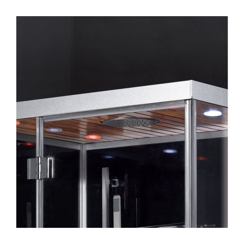 Ariel Platinum DZ959F8 - 47x 35 6 kW Steam Shower - ceiling