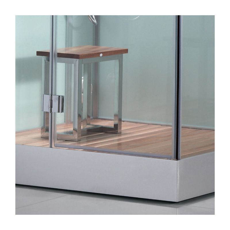 Ariel Platinum DZ959F8 - 47x 35 6 kW Steam Shower - white unit floor