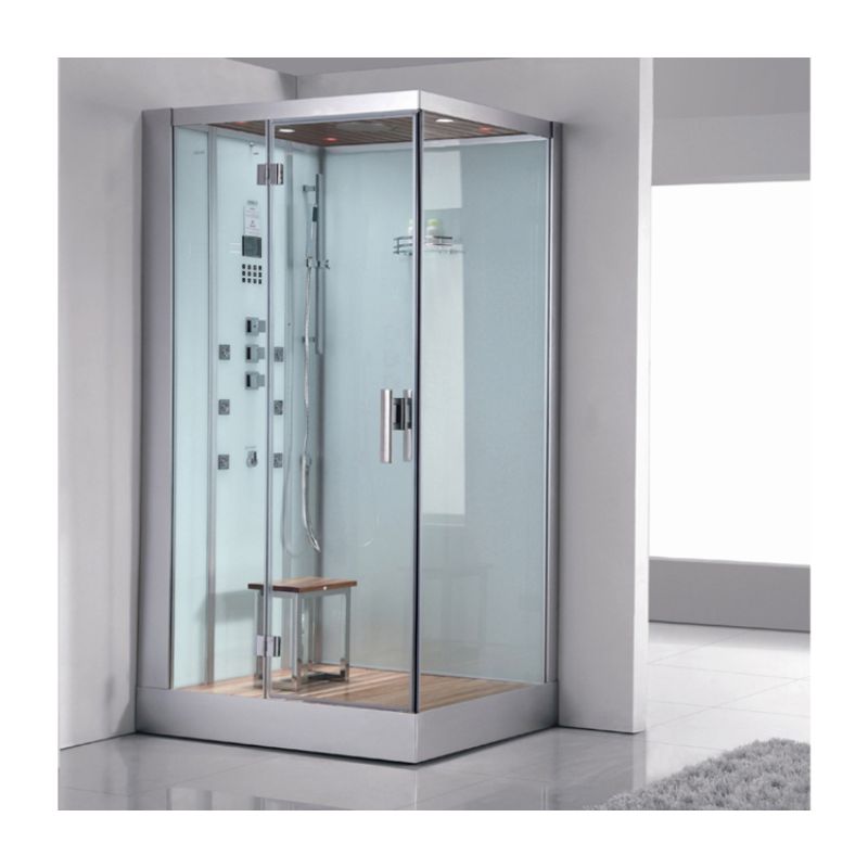Ariel Platinum DZ959F8 - 47x 35 6 kW Steam Shower - freestanding white