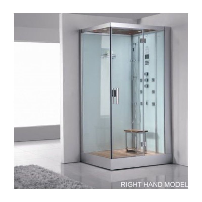Ariel Platinum DZ959F8 - 47x 35 6 kW Steam Shower - right hand model