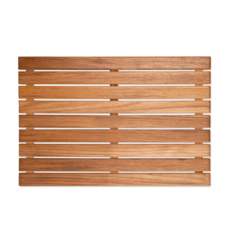 20" X 14" Teak Bath Mat or Shower Mat | PTM-2014F