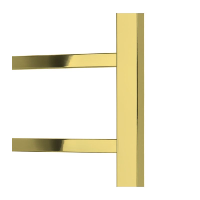 Tahoe 7 Bar Towel Warmer - gold finish, details