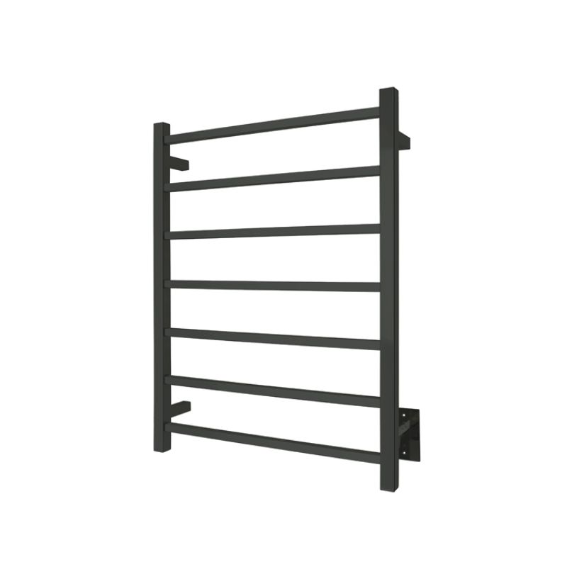 Tahoe 7 Bar Towel Warmer - black finish