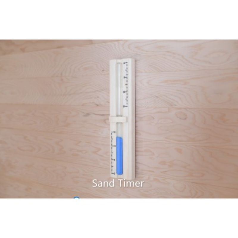 SunRay Tiburon HL400SN - 4 Person Steam Sauna - sand timer