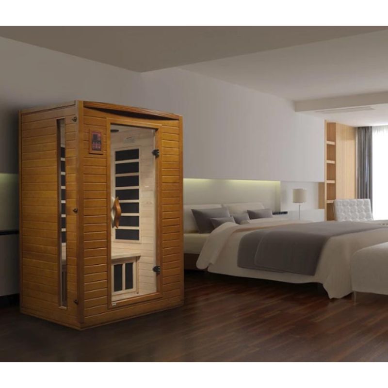 Dynamic Saunas Versailles DYN-6202-03 | 2 Person Low EMF Far Infrared Sauna