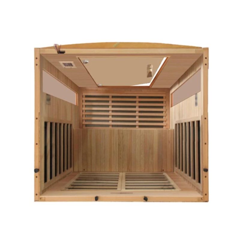 Dynamic Saunas Versailles DYN-6202-03 | 2 Person Low EMF Far Infrared Sauna-top view