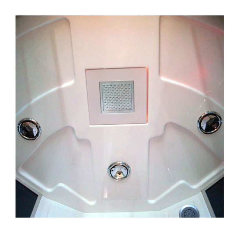 Mesa WS-702A Luxury Steam Shower - Blue-Glass-Jets