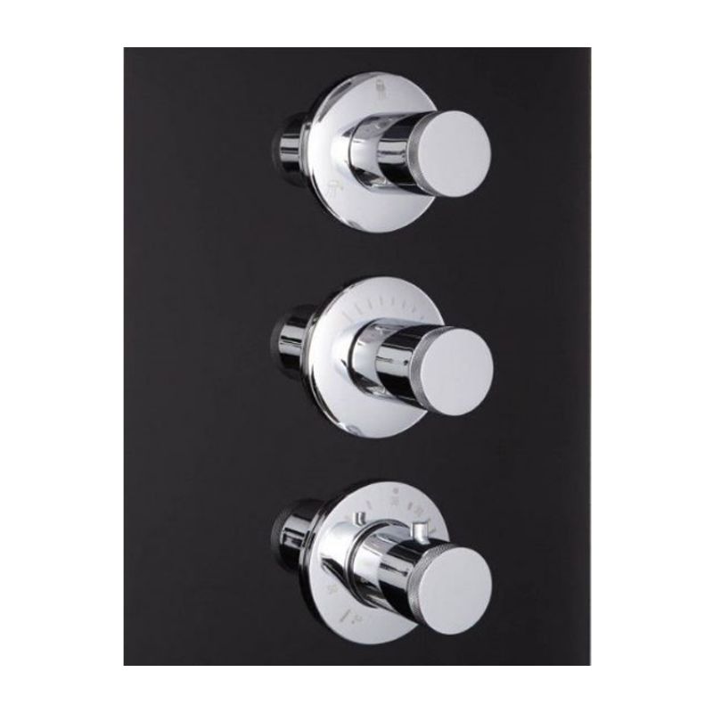 Athena WS-141 - 59 x 36 Double Walk-in Luxury Steam Shower - jets