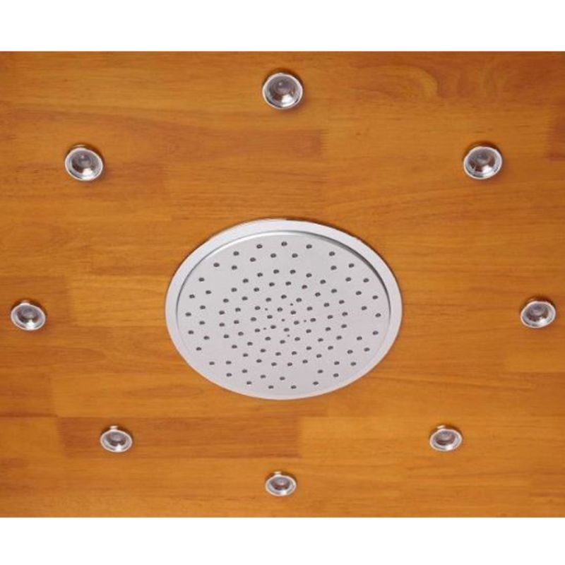 Athena WS-141 - 59 x 36 Double Walk-in Luxury Steam Shower - rainfall shower head