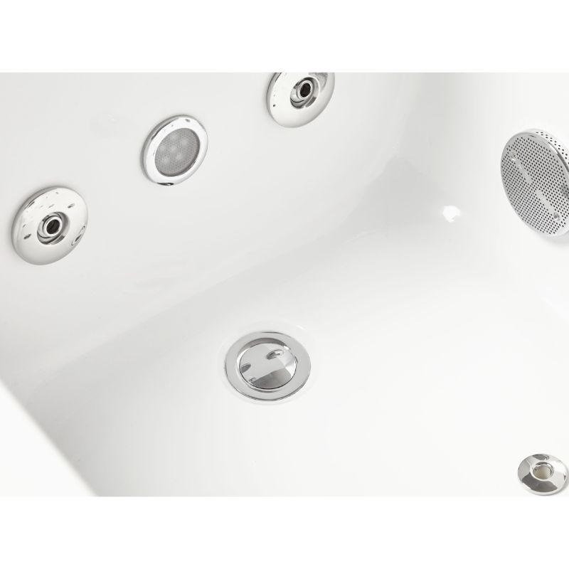 59" or 70" Model - Deep Whirlpool Bathtub | Platinum AM154JDTSZ