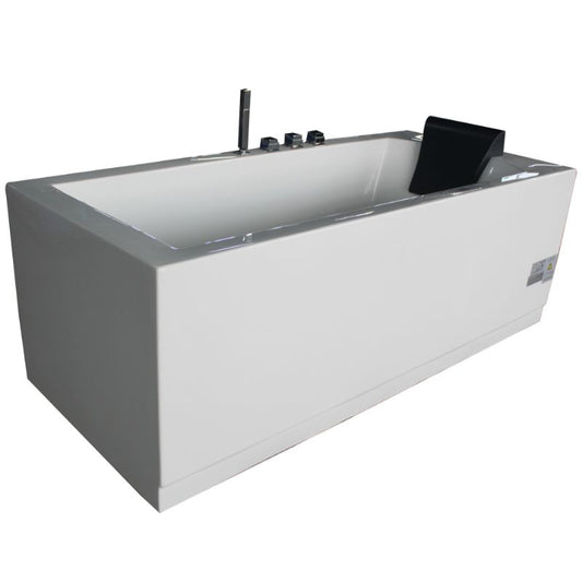 59" or 70" Model - Deep Whirlpool Bathtub | Platinum AM154JDTSZ