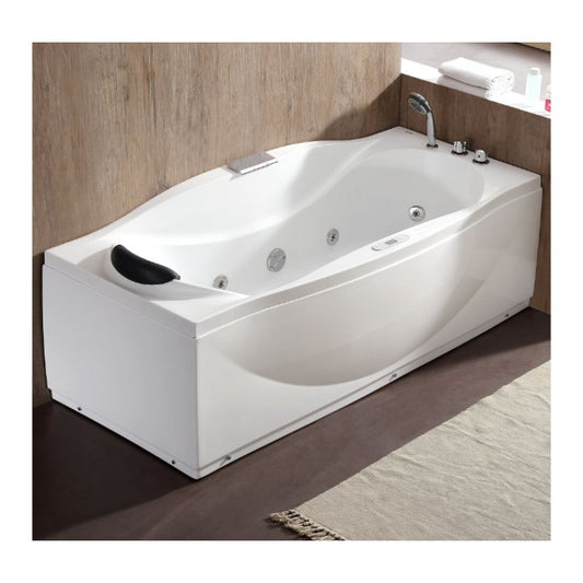 EAGO AM189ETL | 6 ft Acrylic Whirlpool Bathtub