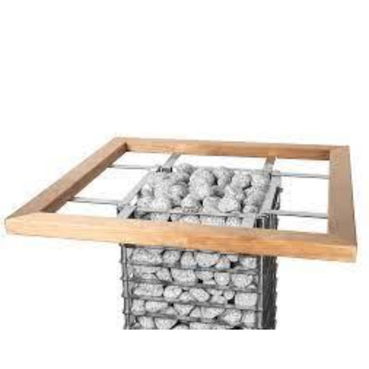 Safety Rail for CLIFF Series Sauna Heaters - close up