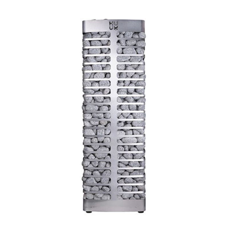 STEEL Series 6.0kW Sauna Heater | HUUM - full view with rocks