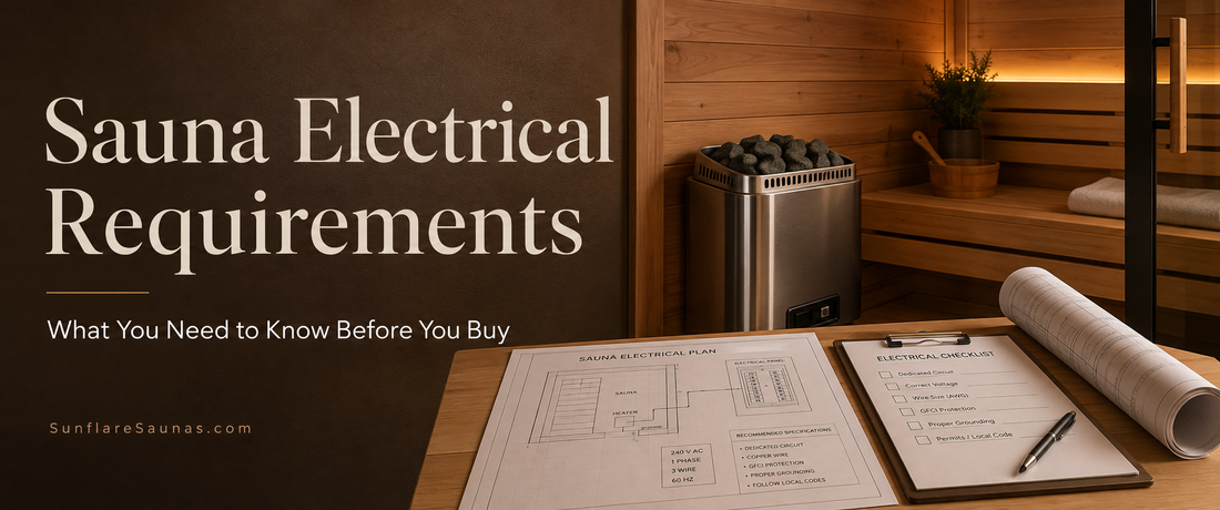 Sauna Electrical Requirements: What You Need to Know Before You Buy