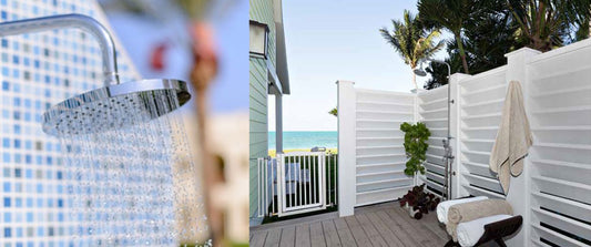 Outdoor Showers and Exterior Showers