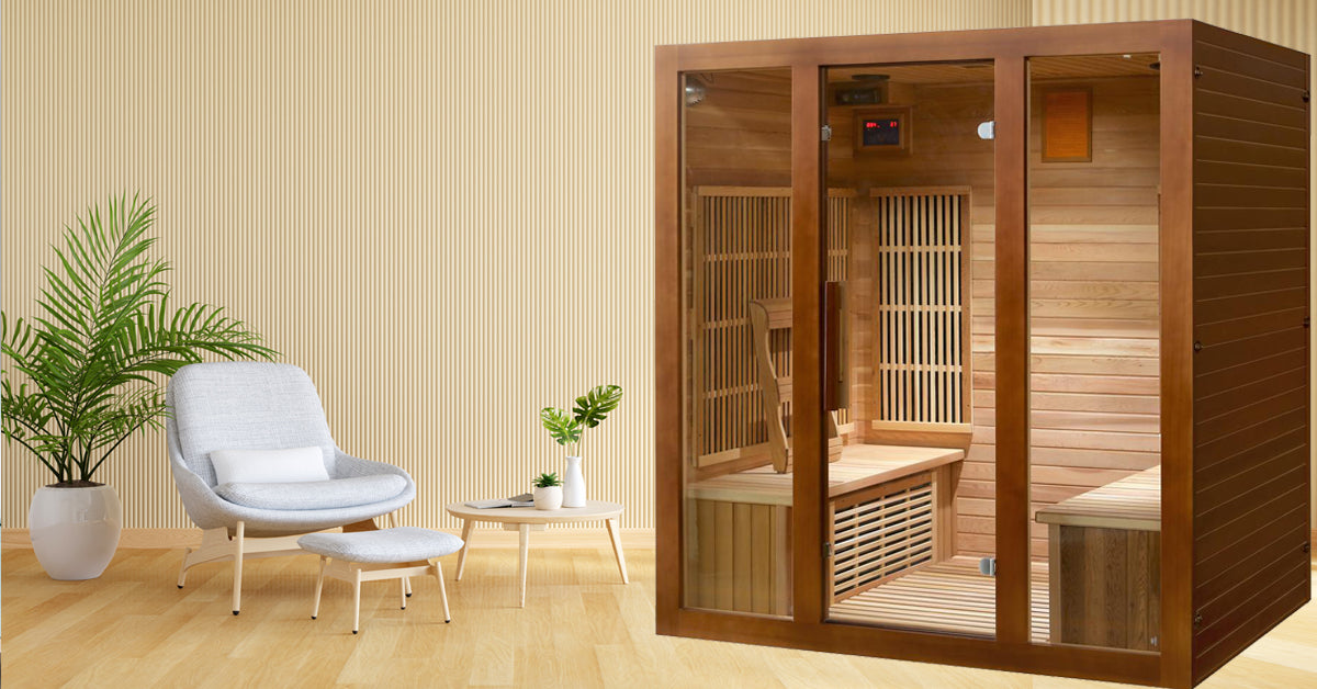 3-4 Person Infrared Saunas