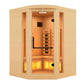 Golden Designs GDI-8035-03 Infrared Sauna | 3 Person Full Spectrum with Himalayan Salt