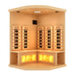 Golden Designs GDI-8035-03 Infrared Sauna | 3 Person Full Spectrum with Himalayan Salt