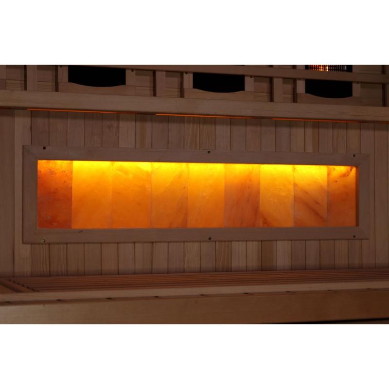 Golden Designs GDI-8035-03 Infrared Sauna | 3 Person Full Spectrum with Himalayan Salt