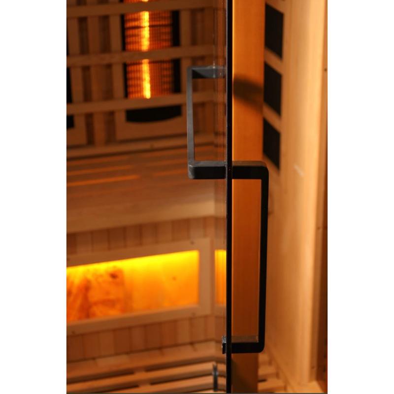 Golden Designs GDI-8030-03 | 3 Person Full Spectrum Infrared Sauna with Himalayan Salt